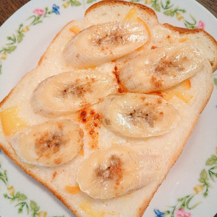 マーマレード＆バナナのトースト